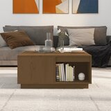  Stolić za kavu boja meda 80 x 81 x 36,5 cm od masivne borovine | shoptok.hr