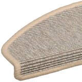  Prostirke za stepenice 15 kom 65x21x4 cm srebrne poluokrugle velike | shoptok.hr