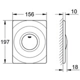 Grohe 37063000 Surf aktivirna tipka | Shoptok.si