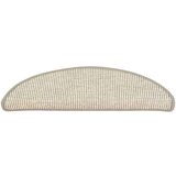  Samoljepljivi otirači za stepenice 15 kom 56x17x3 cm srebrni | shoptok.hr
