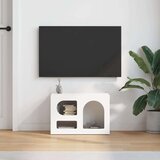 TV omarica Bela 60 x 35 x 40 cm Konstruiran les, (5000112685) | Shoptok.si