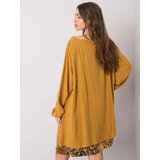 Italy Moda Dress-DHJ-SK-21451.50-dark yellow | Shoptok.si