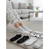 Sinsay Set kratkih čarapa s motivom srca, 7 kom | shoptok.hr