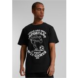 Merchcode Soccer Balls Coming Home Important Games Black T-Shirt | shoptok.hr