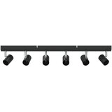  Stropni reflektor s reflektorima Crna 73 x 6,5 x 11,5 cm Metal | shoptok.hr