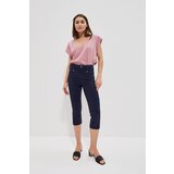 Moodo Lyocell trouser trousers - navy blue Cijene