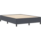 vidaXL Okvir postelje Temno siva Trden les 140 x 190 cm | Shoptok.si