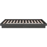  Okvir za krevet od masivnog drva sivi 75 x 190 cm mali | shoptok.hr