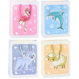 GIFT Bag 3D Animals Pastel 23x 18 x 10cm Cene