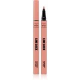 Wibo Line Lock Kissproof Lip Liner flomaster za ustnice za dolgoobstojen učinek odtenek 02 Barely Legal 1 kos u