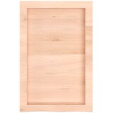  Zidna polica 40x60x(2-4) cm neobrađena masivna hrastovina | shoptok.hr