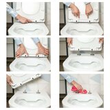 GEPARD SANITARY wc daska taormina c9 45,5×36,2 cm, 2,78 kg soft close, duroplast, okov inox, bf+tfp/take off | Eponuda.ba