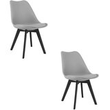 Mark stolica - sive/crne noge x 2 | shoptok.hr