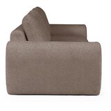 Rodier Rjava sedežna garnitura iz tkanine bouclé 287 cm Mirel – | Shoptok.si