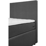 P & B POSTELJA Z VZMETNICO 90 cm x 200 cm , tekstil siva | Shoptok.si