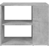  Bočni ormarić boja betona 60 x 30 x 50 cm konstruirano drvo | shoptok.hr