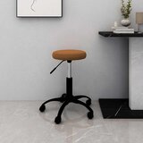  Uredska Okretna Stolica Smeđi Baršun | Shoptok.si