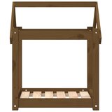 vidaXL Krevet za pse smeđa boja meda 61x50x70 cm od masivne borovine | shoptok.hr