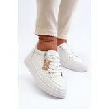 VINCEZA Sneakers Women's Sports Shoes On Platform With Decoration White 13613 | shoptok.hr