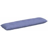 vidaXL Poglavni vzglavnik Jeans modra 180 x 19 x 50 cm blago, (5000278047) | Shoptok.si