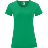 Fruit Of The Loom Iconic Women's Green Women's T-shirt Cene