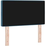  LED glava kreveta s LED trakama Tamno plava 80 cm Baršun | shoptok.hr