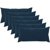  Presvlaka za jastuk 6 kom. HEERLEN Plava 40 x 70 cm - Osnovni Plava 6 | shoptok.hr