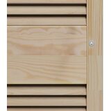  Ormarna vrata Prirodna 170 x 2,1 x 39,5 cm Čvrsto borovo drvo | shoptok.hr
