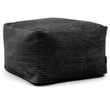 SLOWDOWN Črna vreča za sedenje iz rebrastega žameta Softbox MooG – | Shoptok.si