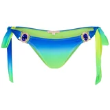 Moda Minx Bikini hlačke modra / zlata / zelena