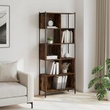  Regal za knjige boja hrasta 72x28x172 cm od konstruiranog drva | shoptok.hr