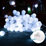 Aigostar led spoljni niz 50xLED/3xAA/8 funkcija 5,3 m IP44 hladna bela | Eponuda.com