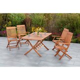 Gardenson vrtna garnitura comodoro siva, barve lesa evkaliptusa | Shoptok.si
