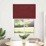 vidaXL Plisirana senčila Bordeaux Red 100x150 cm Širina tkanine 99,4cm | Shoptok.si