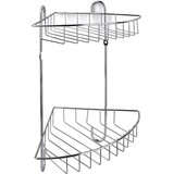 Mondex Kopalniška polica kovina Carl Silver 22x16x28,5 črna 1pc, (5000343150) | Shoptok.si
