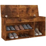vidaXL Klupa za cipele s jastukom boja hrasta 104 x 30 x 49 cm iverica | shoptok.hr