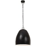  Industrijska viseća svjetiljka 25 W crna okrugla 42 cm E27 | shoptok.hr
