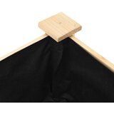  Vrtna saksija s policom Bež 203 x 53 x 76,5 cm Čvrsto drvo jele | shoptok.hr