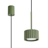 Sollux Viseča svetilka AURA 1 olivno zelena Gx53, (5000285102) | Shoptok.si