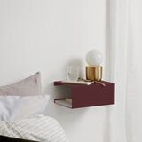 ReCollector Bordo rdeča večnivojska jeklena polica 35 cm – | Shoptok.si