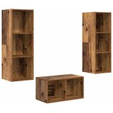  Set TV komoda Staro drvo 37 x 37 x 107 cm Konstruirano drvo | shoptok.hr