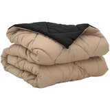  Poletna odeja Črna in taupe 200 x 140 cm Mikrovlakna, (5000288057) | Shoptok.si