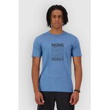 Mons Royale Zephyr Merino Tencel Funkcijska majica steel blue Cene
