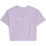 Calvin Klein Jeans Majica majnica / sivka / svetlo lila / bela
