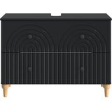  Kupaonski ormarić za sudoper ALKMAAR Crna 82 x 41 x 59 cm | shoptok.hr