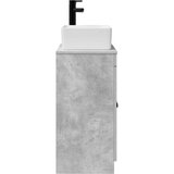  Kupaonski umivaonik s sudoperom Betonska siva 54 x 35 x 83 cm | Eponuda.com