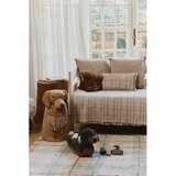 Lorena Canals Kremno belo-žajbljevo zeleno bombažno otroško pregrinjalo 140x200 cm Tartan Blue Sage – | Shoptok.si