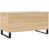  Stolić za kavu boja hrasta 90 x 44 5 x 45 cm konstruirano drvo | shoptok.hr