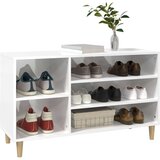 Ormarić za cipele sjajni bijeli 102x36x60 cm konstruirano drvo | shoptok.hr
