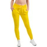 Glano Women's sweatpants - yellow